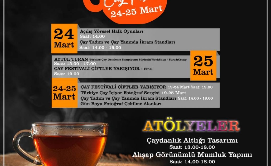 AGORA Çay Festivali 24-25 Mart